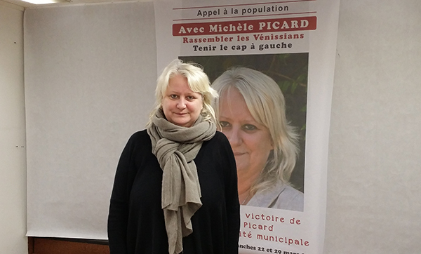 Municipales Vénissieux 2015 : Michèle Picard : « L’adversaire, c’est la droite »