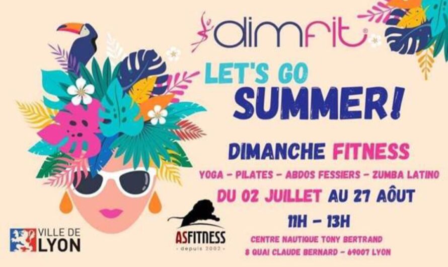 “Summer DimFit 2023” : bouger en musique