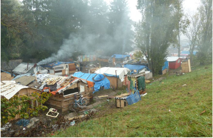 Ceci n’est pas un camp de Roms, c’est un bidonville