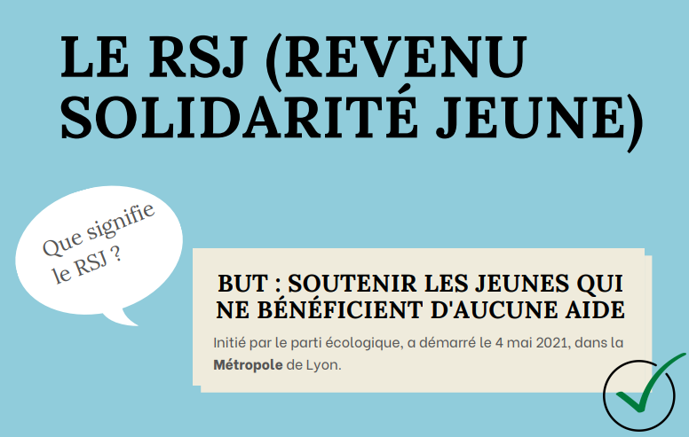 Le RSJ, une nouvelle aide pour les jeunes de la Métropole de Lyon