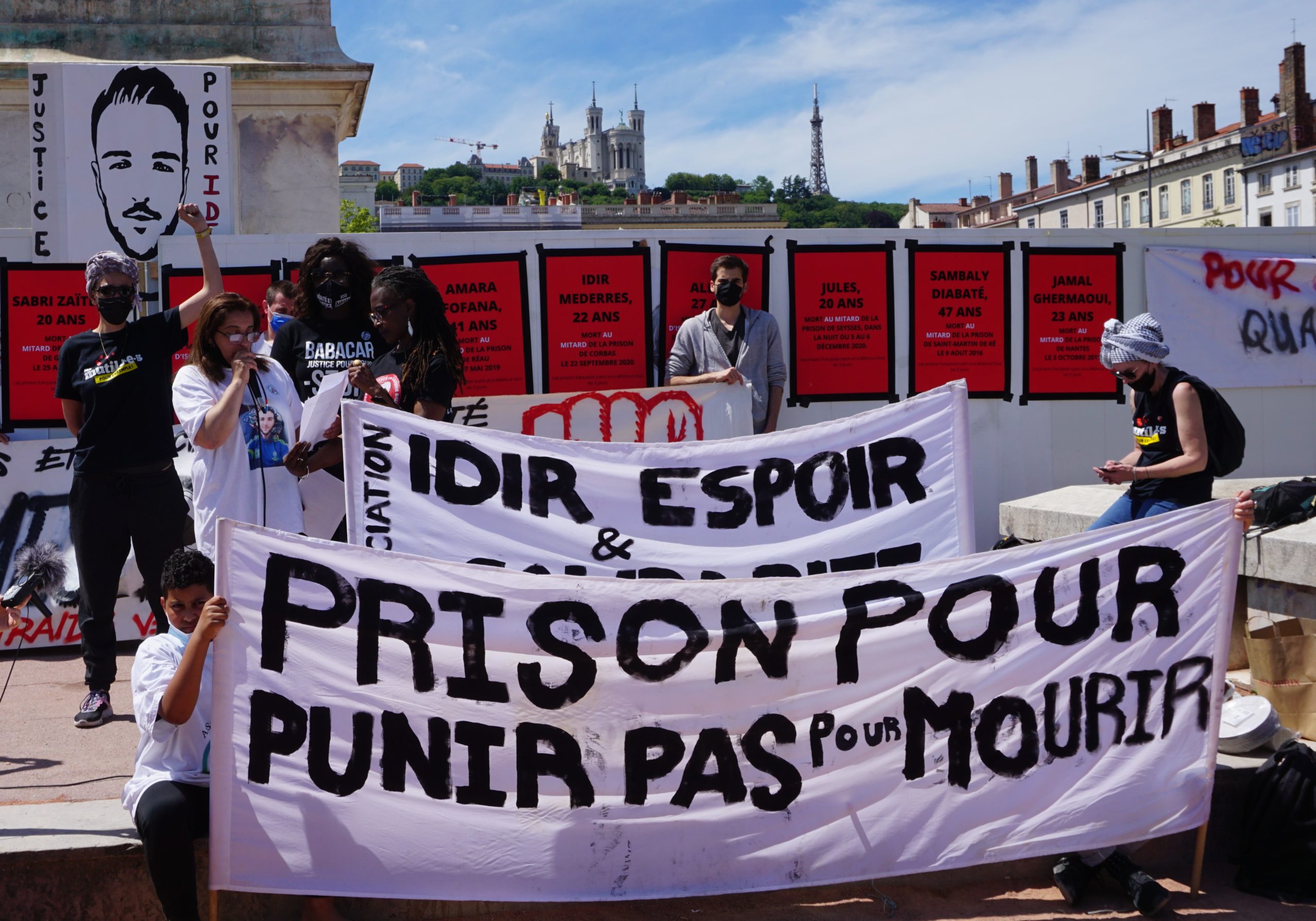 Mort d’Idir Mederess : une centaine de manifestants contre les violences pénitentiaires à Lyon