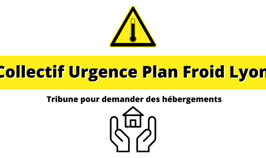 Collectif urgence plan froid : « Ouvrons les logements vacants dans le Rhône ! »