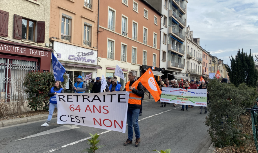 Manifestation du 7 mars : plus de 37 000 manifestants à Lyon