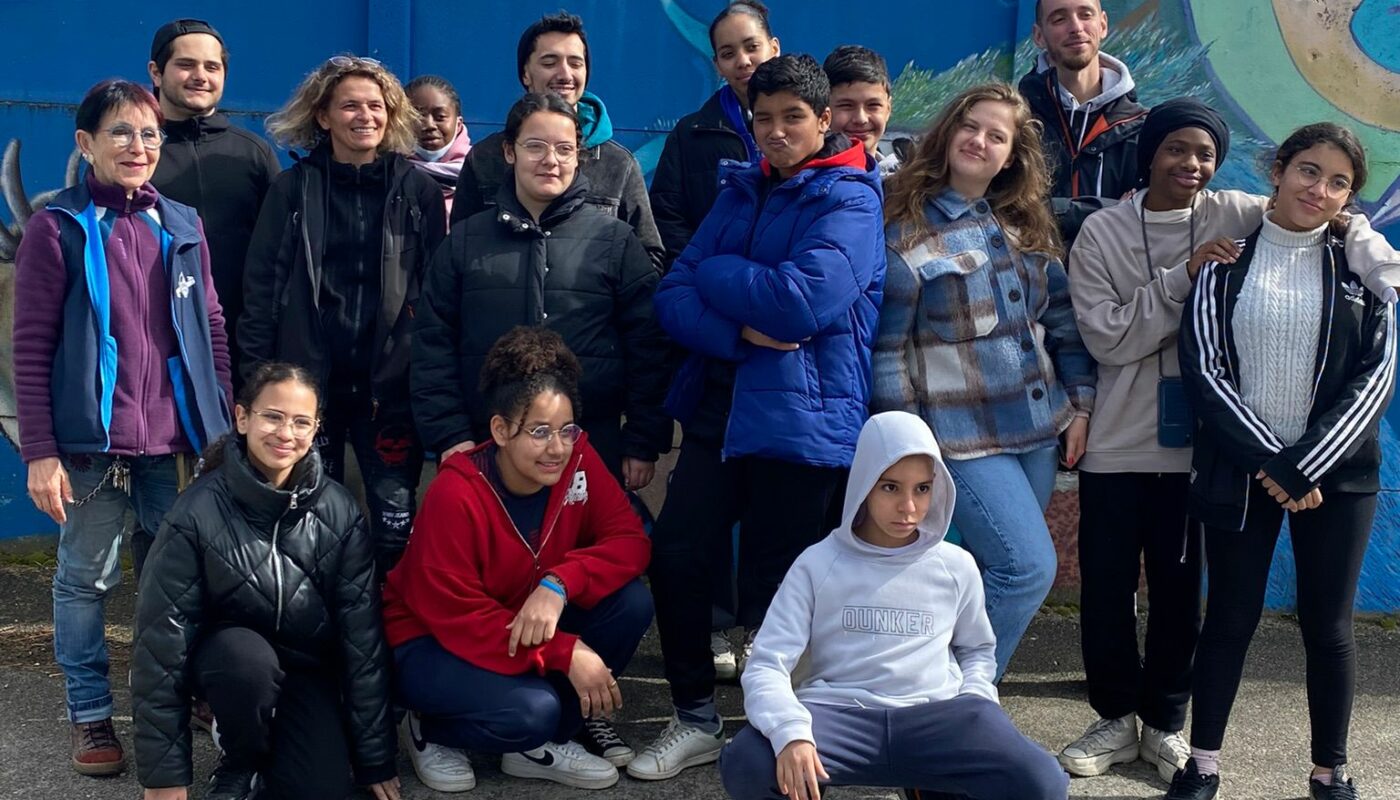 Les jeunes du centre social Louis Braille en visite à la SPA