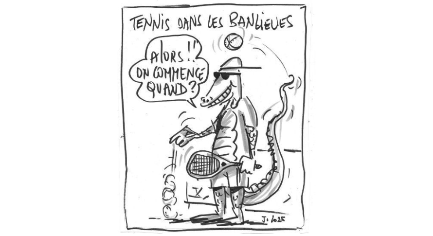 Un croco dans la cité