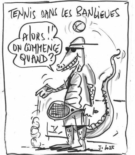 Un croco dans la cité