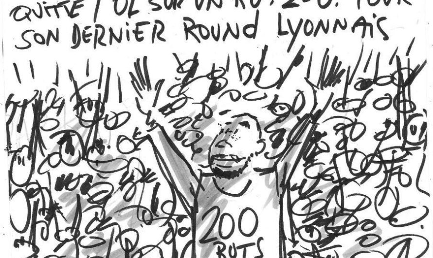 Lacazette, le Général, salue une dernière fois son armée lyonnaise