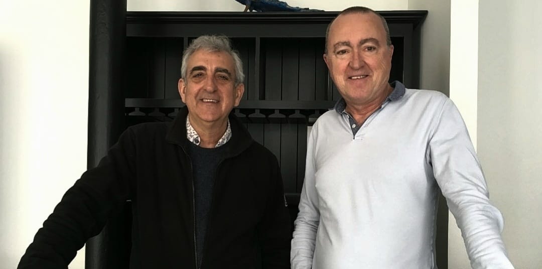 Julien Cafaro et Patrick Zard
