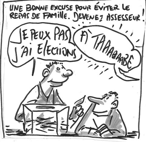 Pour le bon déroulement des élections, éviter le repas de famille