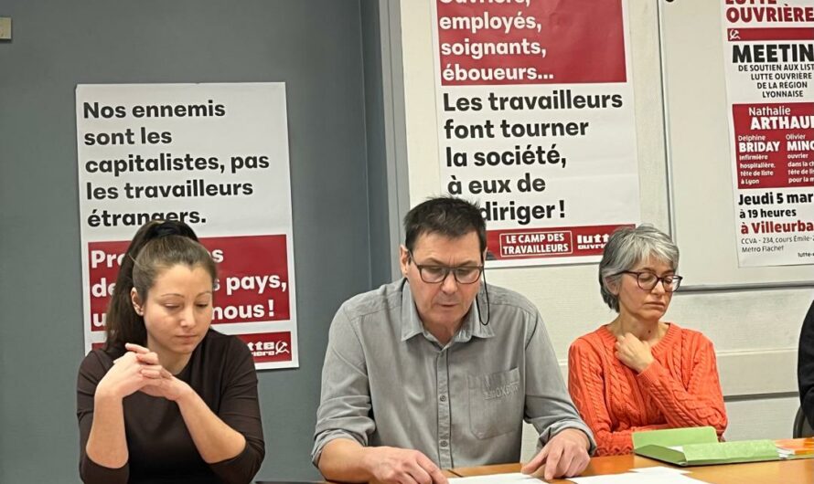 Delphine Briday : Lutte Ouvrière (LO), liste « Pour un Grand Lyon au service des travailleurs »