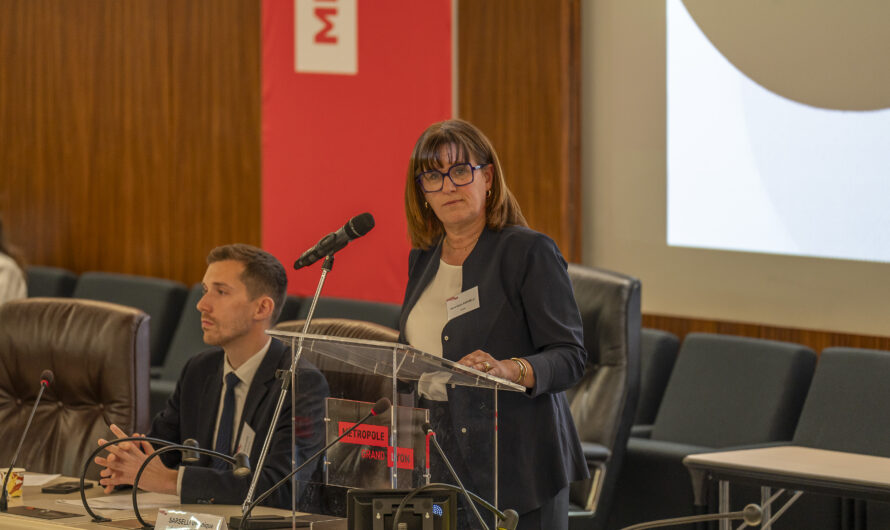 Véronique Sarselli, première femme présidente de la Métropole Lyonnaise
