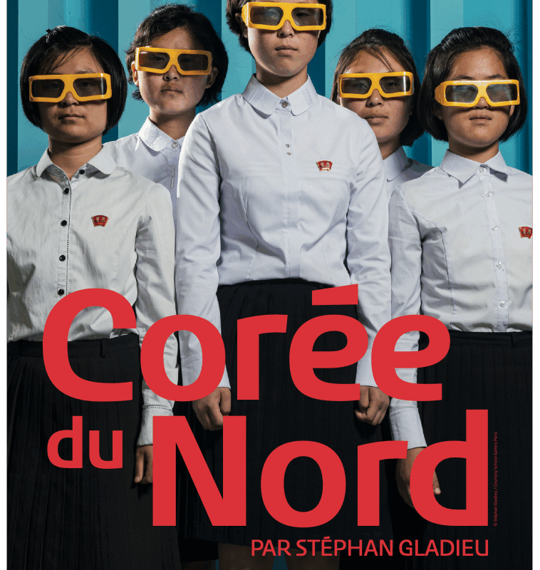 Affiche de l'exposition Corée du Nord au Musée des Confluences